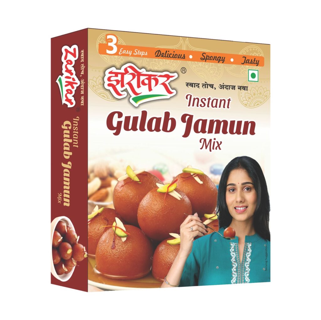 ZARIKAR INSTANT GULAB JAMUN Packaging