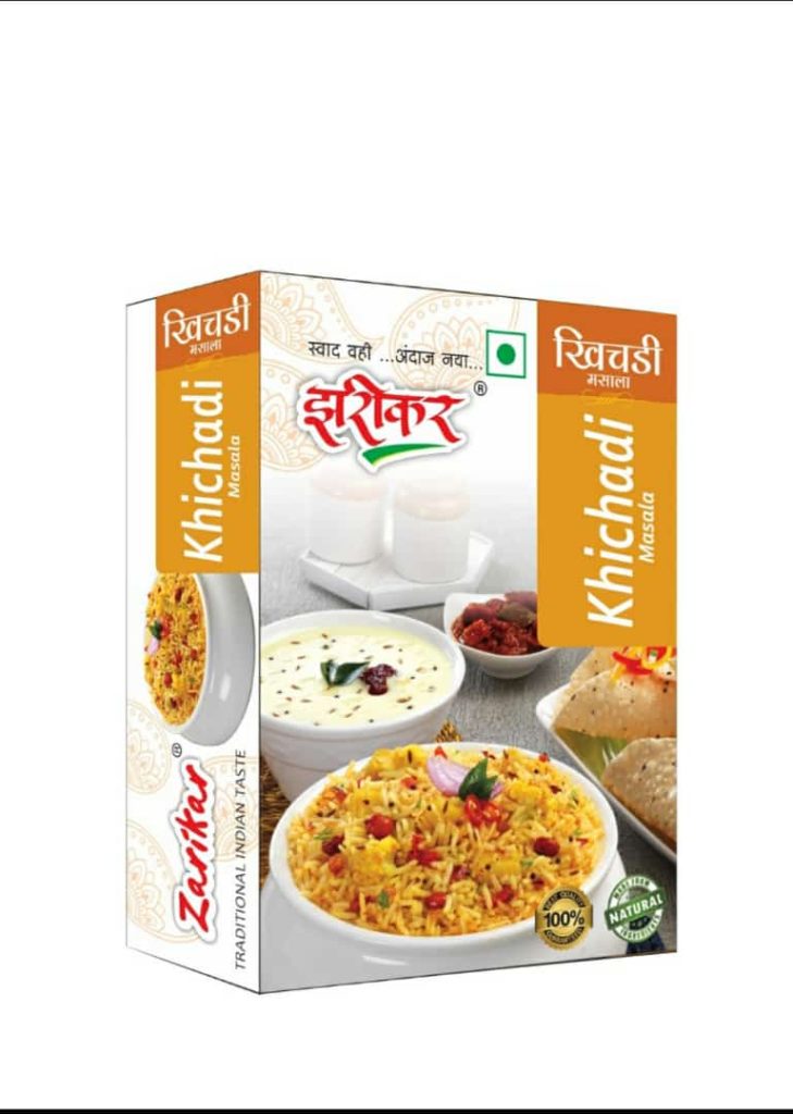 Khichadi Masala Zarikar Packaging
